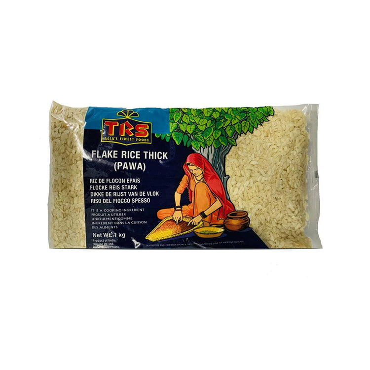 TRS Rice Flakes Thick (Poha) - 1kg