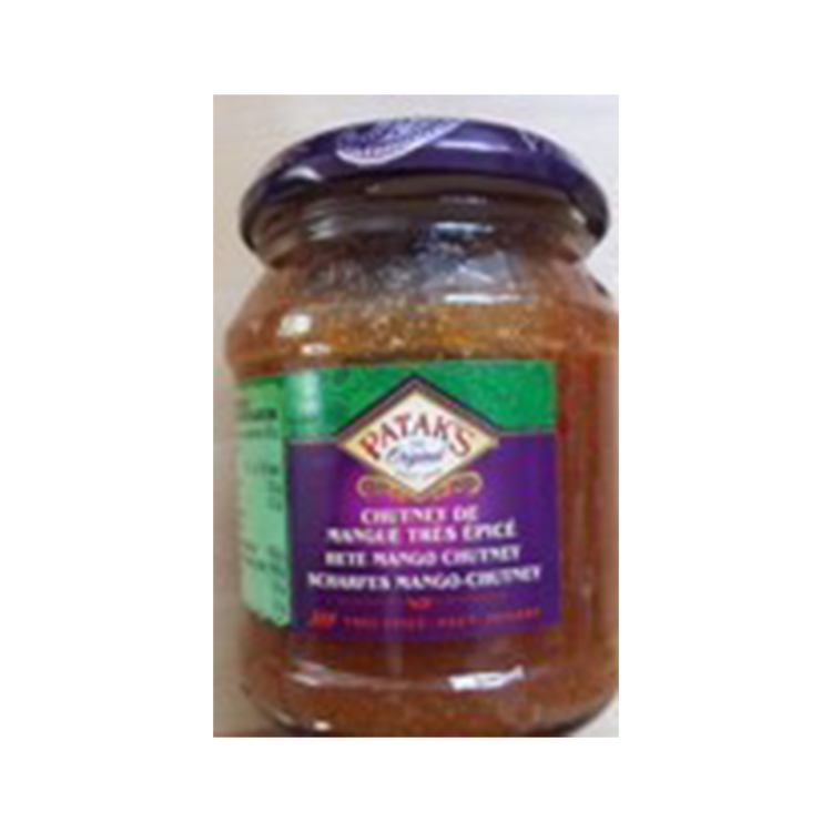 Patak's Hot Premium Mango Chutney - 340g